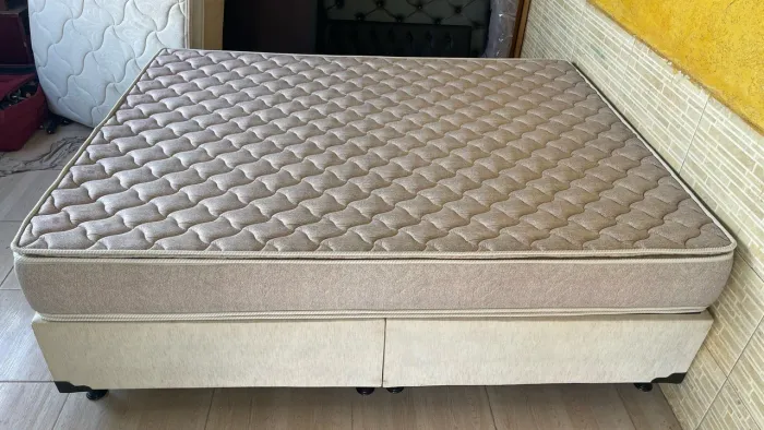 Cama Box Queen Size Minaspuma Celebrate Bamboo