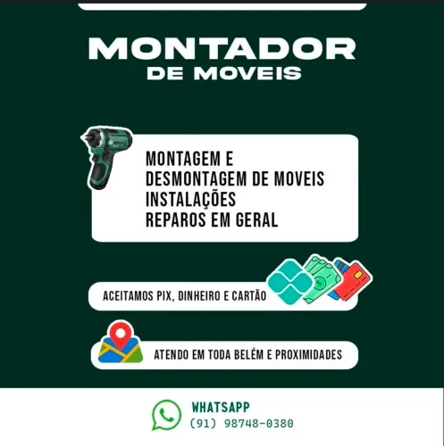 Montador de móveis Profissional