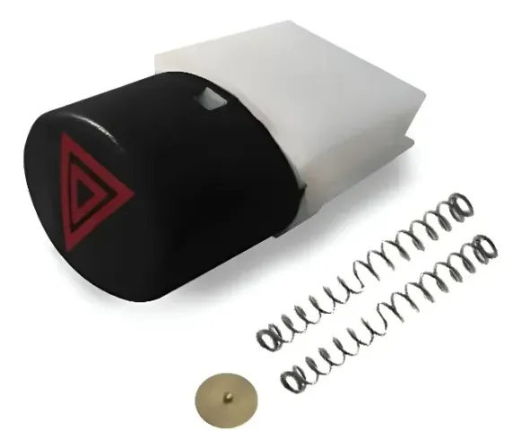 Botão Pisca Alerta Novo Uno Vivace Way Evo Nova Fiorino