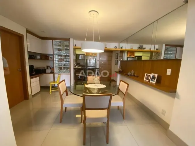 Exclusivo no Setor Bueno Apto mobiliado 2Q com suíte próximo ao Vaca Brava Apartamento co