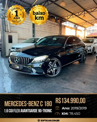 Mercedes-Benz C-180 CGI Avant. 1.6/1.6 Flextb 16V Aut. 2019