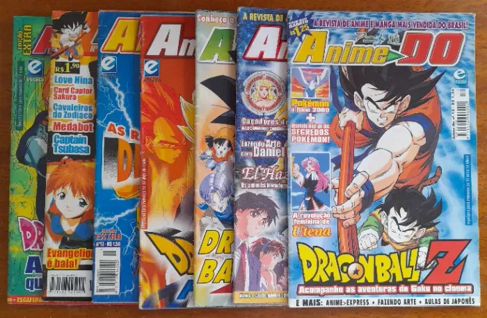 Revista - coleção Mangá 38 revistas + 1 curso desenho - Fulugilo LR9
