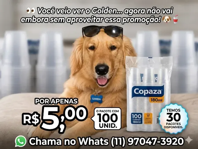 COPO DESCARTAVEL 180 ML