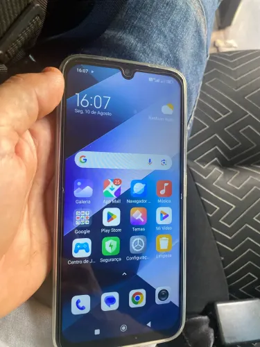 Poco C85 256GB tela trincada