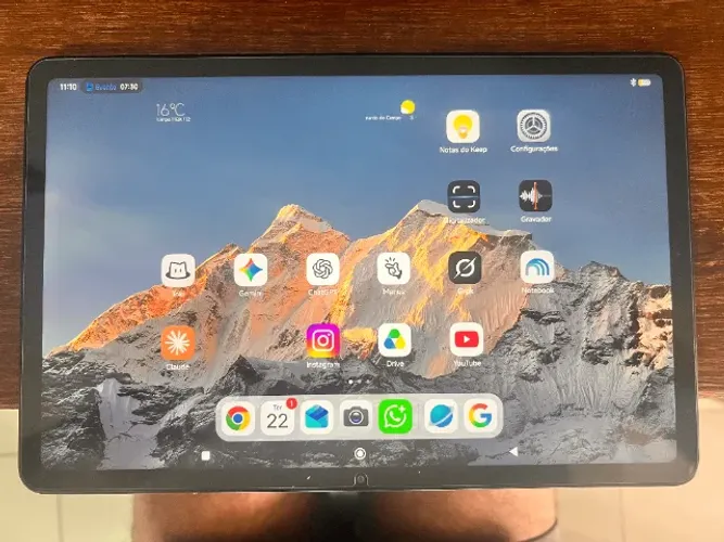 Tablet Redmi Pad2 11'' VERDE 256gb c/capa, película e teclado sem fio - QUASE SEM USO
