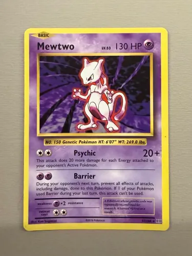 Mewtwo (51/108) - Carta Pokémon