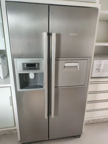 REFRIGERADOR SIDE BY SIDE FROST FREE 504L INOX 220V - BOSCH,