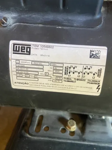 Compressor 10 pés 110 litros chiaperini 110/220