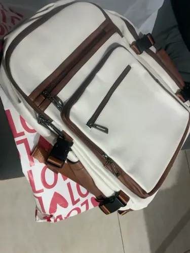 Mochila Couro Sintético NOVA