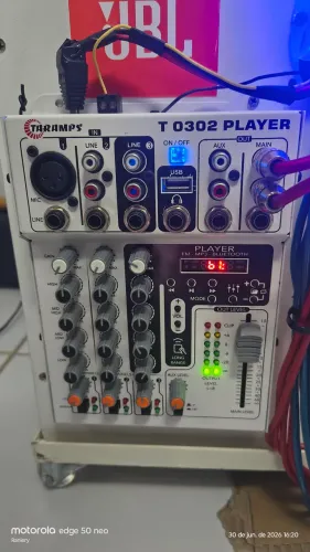 Mesa da taramps com player