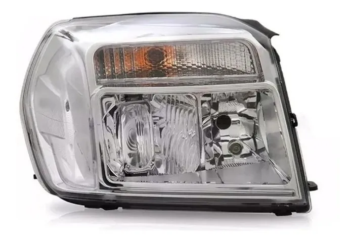 Farol ford ranger cromado 2010 2011 2012