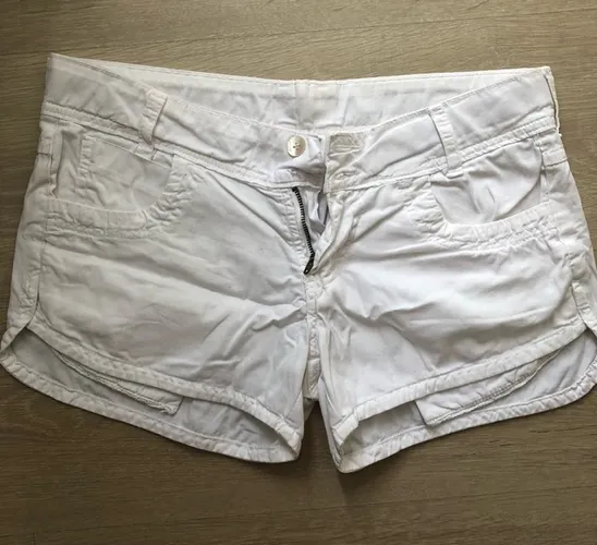 Micro shorts Branco