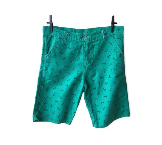 Bermuda Masculina em Sarja Âncora 