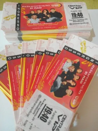 ingressos personalizado