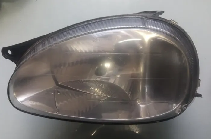 Farol Corsa 2002 Esquerdo Mascara Negra N65