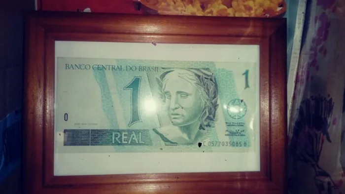 Quadro Nota Antiga