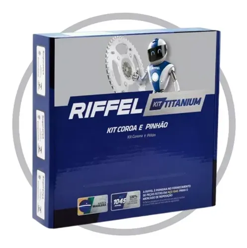Kit Relação Riffel Fan Titan Start 160 2019 2020 2021 2022