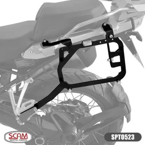Suporte Bau Lateral BMW R1200 GS Adventure 13+ / R1250 GS Adv 19+ Scam (Entrega Grátis)