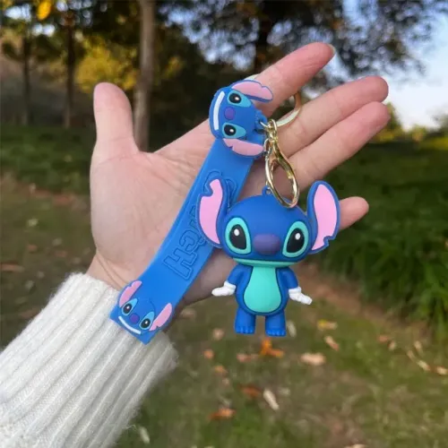 Chaveiro Ponto Stitch Bag Pingente Chave Do Carro