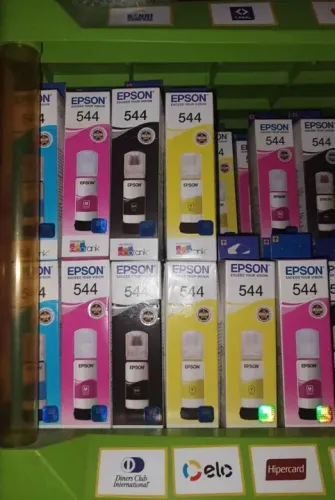 Kit de tintas Epson 544 de alta qualidade na promoção .