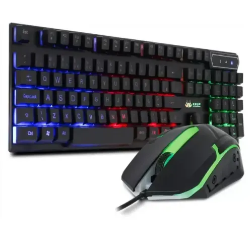 Kit Gamer Knup KP-TE115 RGB Teclado e Mouse - WZetta