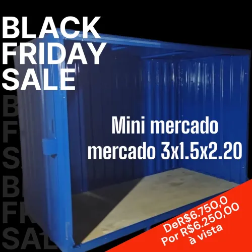 Container acoplavel mercadinho