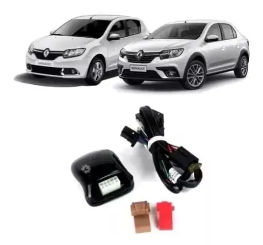 Módulo de rebatimento do retrovisor 1.0 1.6 2.0 Tilt Down. Sandero Rs Logan 2014 em diante