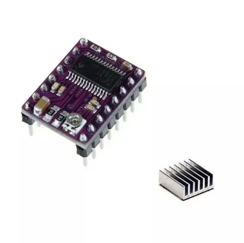 Driver Drv8825 C/ Dissipador De Calor Impressora 3d Reprap Rasp Arduino COD-AM157  