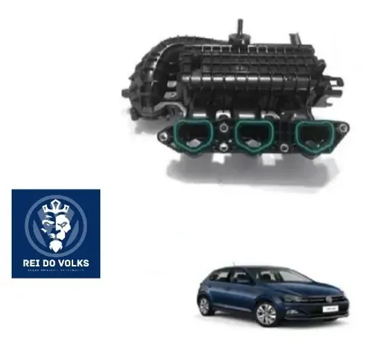 Coletor admissão  1.0 12V Tsi Polo 2017 a 2024 