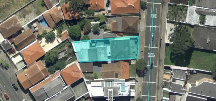 Terreno à venda, 556 m² por R$ 1.670.000,00 - São Francisco - Curitiba/PR