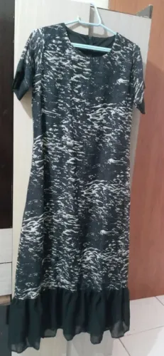 Vestido crepe 