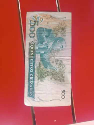 Nota de 500 Cruzados - Antiguidade