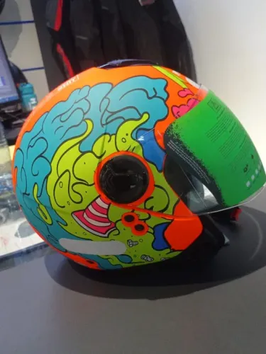 Capacete Peels Freeway Hit (Laranja fosco)