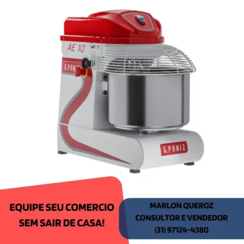 Amassadeira Espiral 10KG G-Paniz Nova