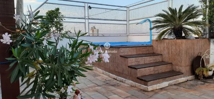 Cobertura à venda 5 quartos 1 suíte 2 vagas - Santa Tereza