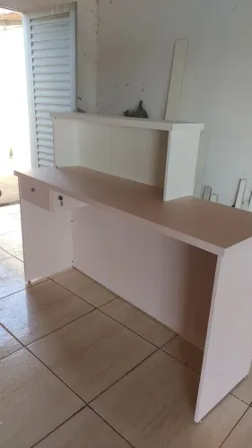 Balcão caixa recepção 