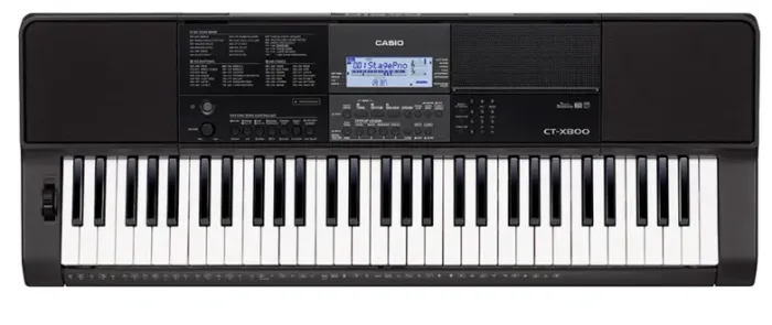 TECLADO CASIO 5/8 INTER CT-X800C2 BR/PT