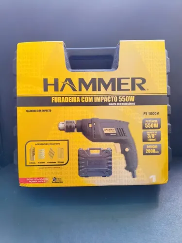 Furadeira De Impacto Hammer