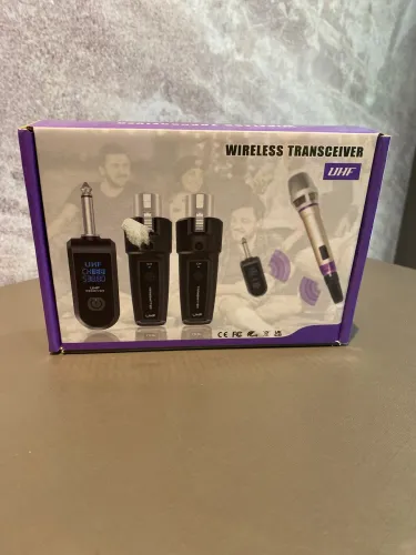 Transmissor Wireless sem fio para microfone 