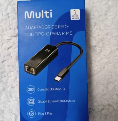 ADAPTADOR DE REDE USB TIPO -C PARA RJ 45