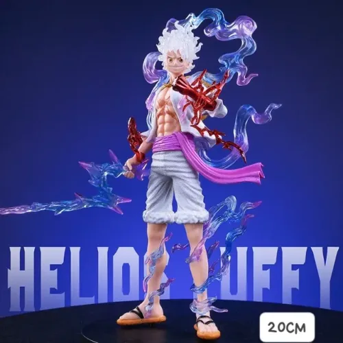 Action Figure Helios Luffy One Piece Anime Figuras Boneco Estatueta em PVC de 20cm