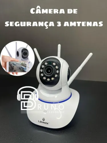 Câmera de Segurança 3 Antenas - Lehmox