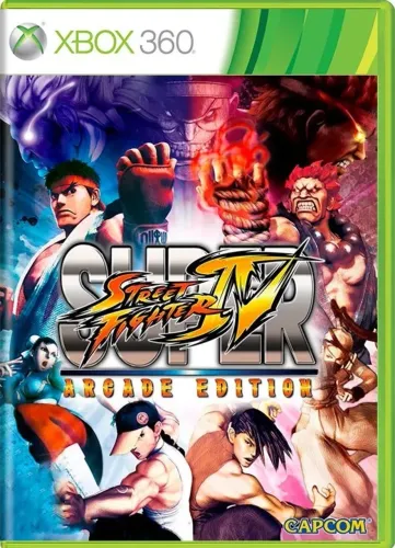 Super Street Fighter 4 - X Box 360