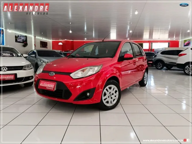 FIESTA 1.0 MEC. FLEX  VERMELHA 2014/2014