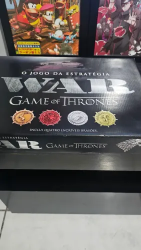 Jogo de tabuleiro l, War do games of thrones