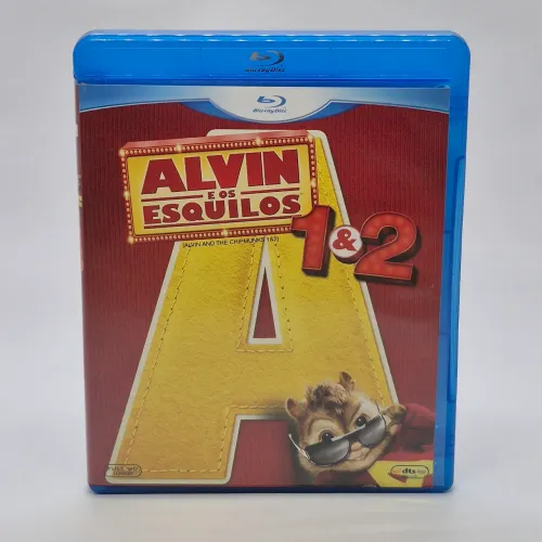 Blu-ray - Alvin e os Esquilos 1 e 2