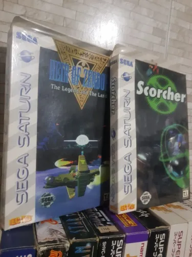 Sega Saturn Heir Of Zendor E Scorcher Original Lacrados