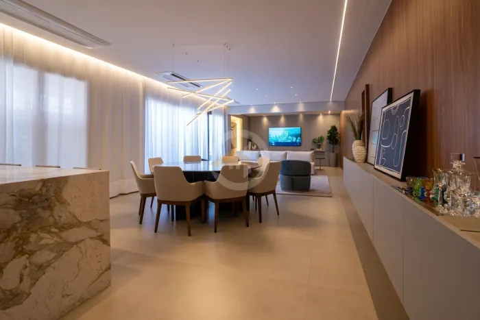 Apartamento Alto Padrão | Decorado e Mobiliado no Marista | 202 m² | 3 ou 4 Suítes