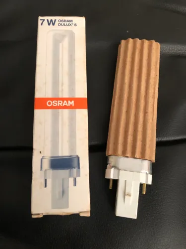 Lâmpada Dulux 7 Watts - Reator e Soquete - Importada USA