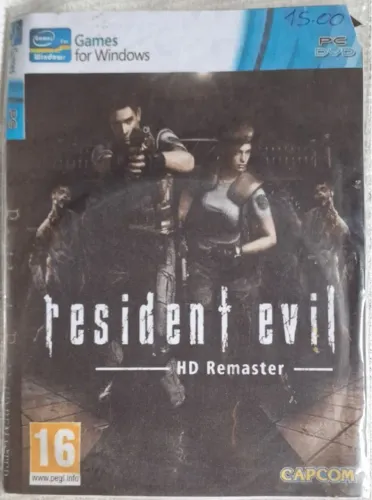 Resident Evil HD REMASTER MÍDIA FÍSICA (Jogo PC - COMPUTADOR / WINDOWS)  Survival horror